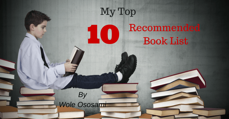 My Top 10 Recommended book List for 2015