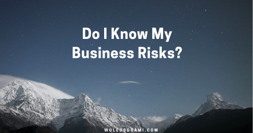 Do I Know My Business Risks?