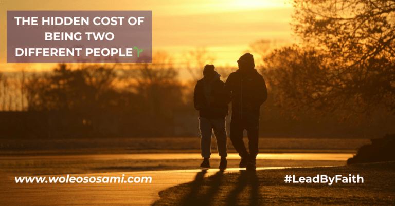 The Hidden Cost of Being Two Different People